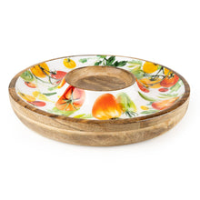 Load image into Gallery viewer, Chip & Dip Dish Mango Wood - Tomatoes 4pk