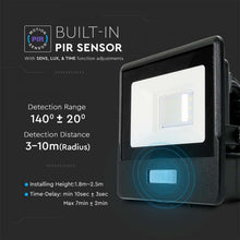 Load image into Gallery viewer, V-TAC-118S 10W PIR SENSOR FLOODLIGHT