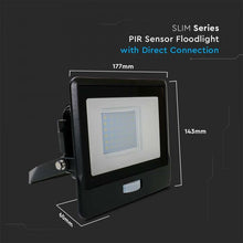 Load image into Gallery viewer, V TAC-138S 30W PIR SENSOR FLOODLIGHT+