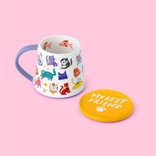 Load image into Gallery viewer, Cool Cat Club Mug & Coaster