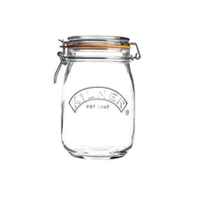 Load image into Gallery viewer, Kilner Round Clip Top Jar 1 Litre/34 US fl oz