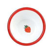 Load image into Gallery viewer, Strawberry Enamel Bowl - 10cm | Summer Kitchenware |