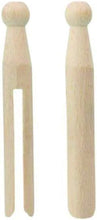 Load image into Gallery viewer, Elliott Traditional Beechwood Dolly Pegs, Pack of 24