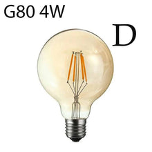 Load image into Gallery viewer, Vintage LED Bulb E27 G80 Dimmable 4W Globe Light Warm White ~3377