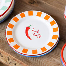 Load image into Gallery viewer, Chilli Enamel Plate - 20cm | Kitchenware |