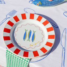 Load image into Gallery viewer, Fish Enamel Plate - 25cm | Summer Tableware |