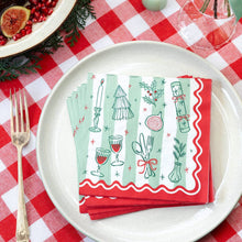 Load image into Gallery viewer, Christmas Paper Napkins - 20 Pack | Christmas Decor |
