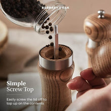 Load image into Gallery viewer, Barbary Oak Hoxton Vintage Salt & Pepper Mill