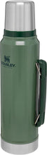 Load image into Gallery viewer, Stanley The Legendary Classic Bottle Thermos Flask - Hammerstone Green - 1L