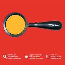 Load image into Gallery viewer, Amtech Magnifying Glass with LED Light
