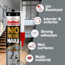 Load image into Gallery viewer, UniBond No More Nails All Materials Interior & Exterior 390g