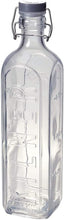 Load image into Gallery viewer, Kilner Square Clip Bottle 1 Litre/34 fl oz