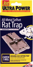 Load image into Gallery viewer, The Big Cheese Ultra Power All-Metal Selfset Rat Trap (single)