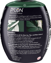 Load image into Gallery viewer, DYLON Washing Machine Fabric Dye Pod for Clothes & Soft Furnishings, 350g – Forest Green