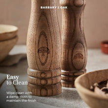 Load image into Gallery viewer, Barbary Oak Hoxton Vintage Salt & Pepper Mill