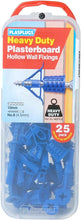Load image into Gallery viewer, Centurion - Plasplugs Heavy-Duty Plasterboard Fixings (Pack of 25)