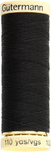 Load image into Gallery viewer, Gutermann Black Sewing Thread 100m