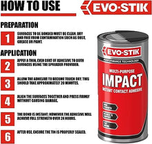 Load image into Gallery viewer, Evo-Stik Multi-Purpose Impact Instant Contact Adhesive 500ml