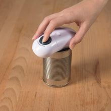 Load image into Gallery viewer, Culinare One Touch Electronic Tin Opener, White