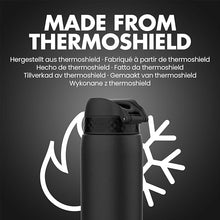 Load image into Gallery viewer, ION8 Insulated Steel Water Bottle - Black 920ml