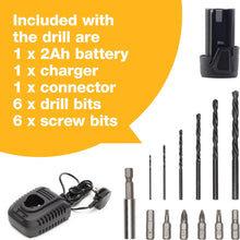 Load image into Gallery viewer, Amtech 12V 2Ah Li-ion Cordless Impact Driver