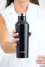 Load image into Gallery viewer, Typhoon Pure Insulated 500ml Double Walled Steel Bottle - Black
