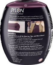Load image into Gallery viewer, DYLON Washing Machine Fabric Dye Pod for Clothes & Soft Furnishings, 350g – Plum Red