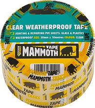 Load image into Gallery viewer, EverBuild Mammoth Tape Clear Weatherproof Tape