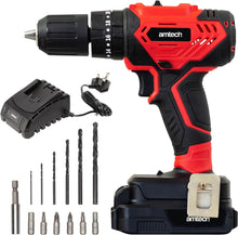 Load image into Gallery viewer, Amtech 18V 2Ah Li-ion cordless combination drill