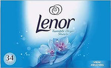Load image into Gallery viewer, Lenor Tumble Dryer Sheets Spring Awakening 34 Sheets