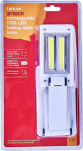 Load image into Gallery viewer, Amtech Rechargeable Folding Table Lamp