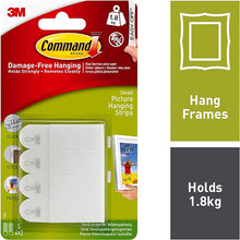 Load image into Gallery viewer, Command Small Picture Hanging Strips