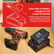 Load image into Gallery viewer, Amtech 18V 2Ah Li-ion cordless combination drill