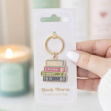 Load image into Gallery viewer, Book Worm Keyring