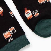 Load image into Gallery viewer, Men's Bamboo Socks - Black, Whisky: UK 7-11 | EU 40.5-46 | US 8-12