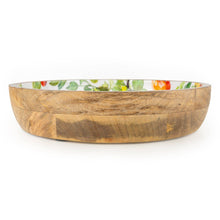 Load image into Gallery viewer, 30cm Rounded Bowl Mango Wood - Tomatoes 4pk
