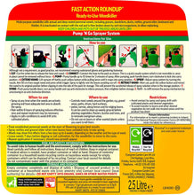 Load image into Gallery viewer, Roundup Ready to Use Total weedkiller Pump 'N Go Pressure Sprayer