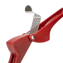 Load image into Gallery viewer, Fusion Twist Stainless Steel Garlic Press - Red