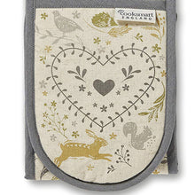 Load image into Gallery viewer, Woodland by Cooksmart Double Oven Glove
