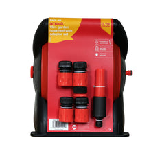 Load image into Gallery viewer, Amtech - Garden Hose Reel for Tidy and Organised Hose Storage with Multiple Connectors