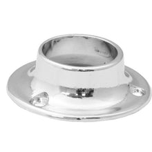 Load image into Gallery viewer, Centurion - 25mm (1") Polished Chrome Wardrobe Rod Sockets - Pack of 2 - WA04P