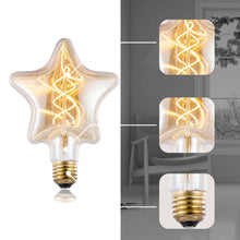 Load image into Gallery viewer, E27 LED Filament Bulb 4W Star Light Bulb Warm White ~4060