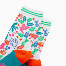 Load image into Gallery viewer, Tropical Rainforest Parrot Bamboo Socks in Multi: UK 3-7 | EU 36-40 | US 5-9