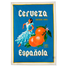 Load image into Gallery viewer, Cotton tea towel - Cerveza Española