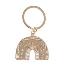 Load image into Gallery viewer, Be Kind to Your Mind Rainbow Keyring