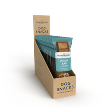 Load image into Gallery viewer, Woof Bar Dog Snack · All Day Breakfast Flavour Dog Snack Bar