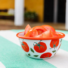 Load image into Gallery viewer, Tomato Red Enamel Bowl - 12cm | Kitchenware |