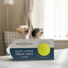 Load image into Gallery viewer, Play & Stay Treat Pack for Dogs | Dog Welcome Pack: Case of 6