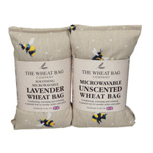 Load image into Gallery viewer, Honey Bee Cotton Wheat Bag: Lavender