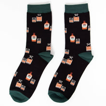 Load image into Gallery viewer, Men's Bamboo Socks - Black, Whisky: UK 7-11 | EU 40.5-46 | US 8-12